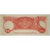 AUSTRALIA 1954 . TEN 10 POUNDS BANKNOTE . COOMBS / WILSON . FIRST PREFIX